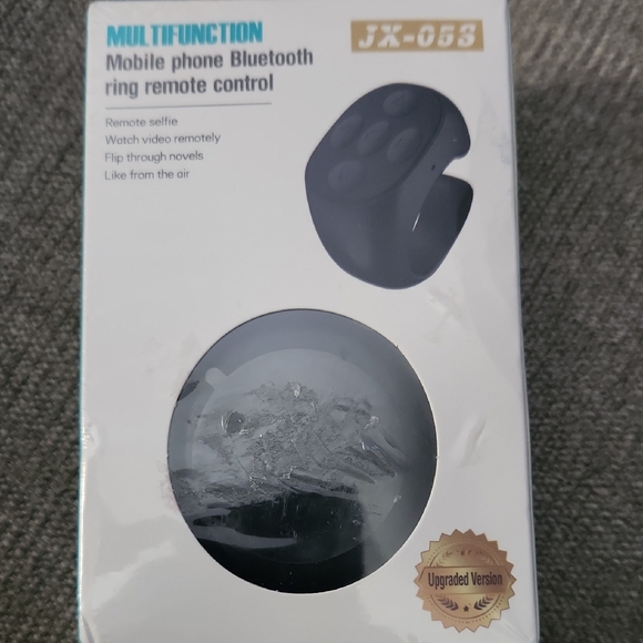 Multifunction Bluetooth Ring Remote Control - Picture 1 of 3